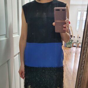 Rachel Roy mixed media mini dress xs